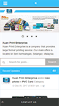 Mobile Screenshot of digitalprint.com.my